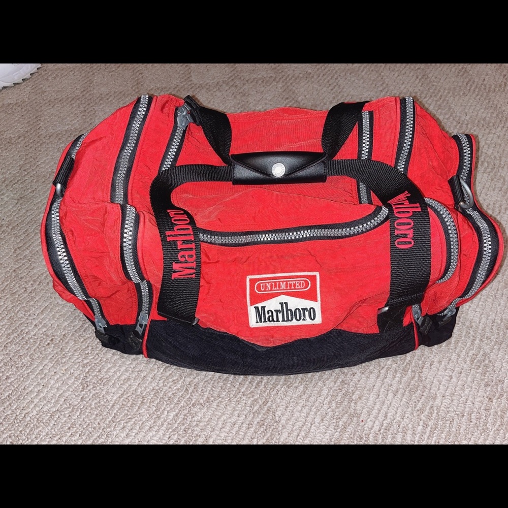Vintage Marlboro Duffel Bag